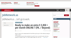 Desktop Screenshot of jobnetwork.us