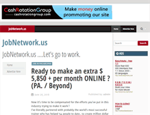 Tablet Screenshot of jobnetwork.us